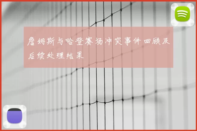 詹姆斯与哈登赛场冲突事件回顾及后续处理结果