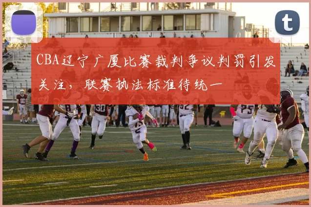 CBA辽宁广厦比赛裁判争议判罚引发关注，联赛执法标准待统一